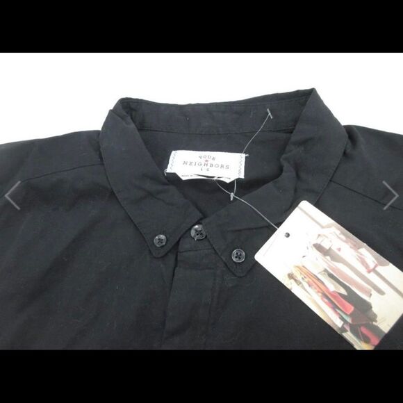 New 🖤 YOUR NEIGHBORS 🖤 Size Large 🖤 Mens shirt 🖤 Chemise pour hommes - Picture 6 of 8